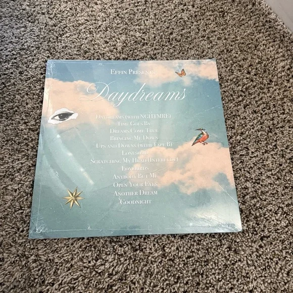Effin Daydreams Blue Marble Vinyl NEW Sealed - Picture 5 of 6